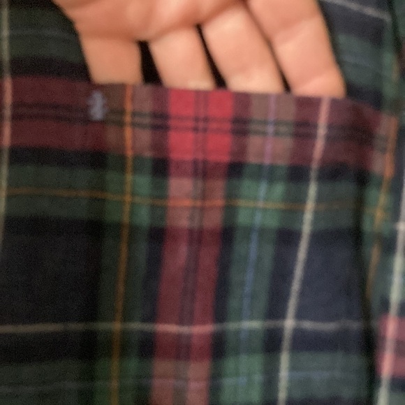 Men’s IZOD flannel button up size Xl - Picture 4 of 5
